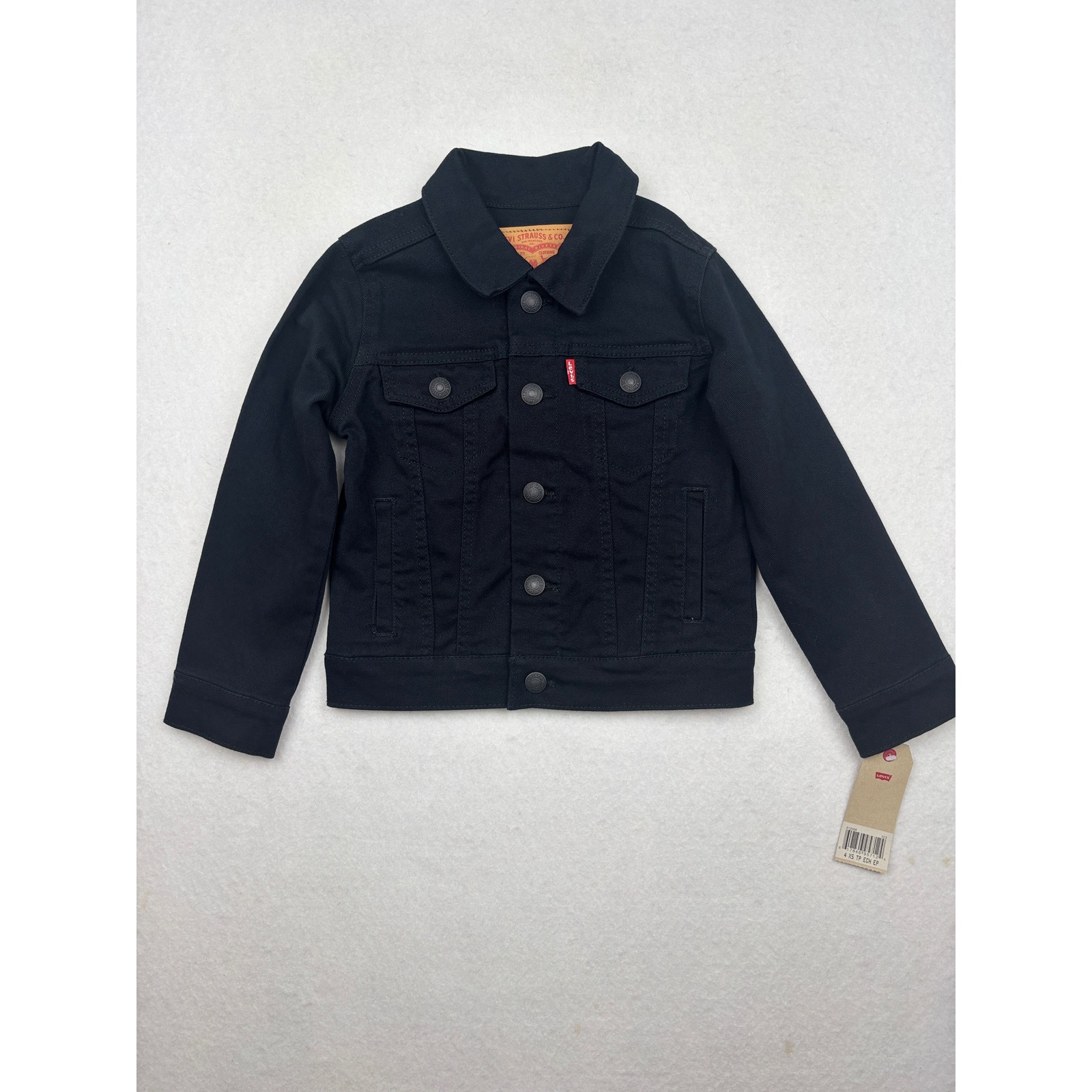 Levi's Denim Jacket Kids Size 4 Xs Trucker Classic Nwt